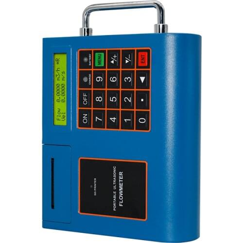 Ultrasonic BTU meter battery powered print function portable ultrasonic water flow price