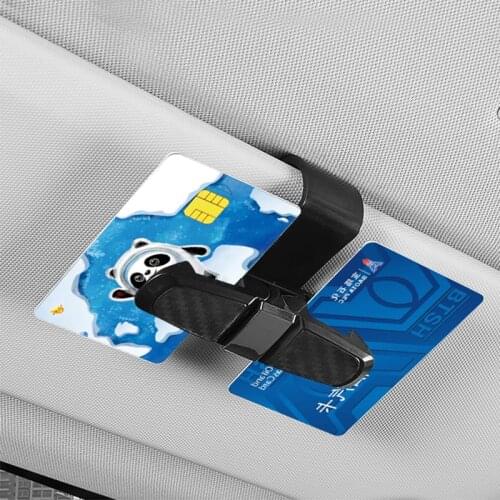 Universal Car Auto Sun Visor Glasses Box Sunglasses Clip Card Ticket Holder Fastener Pen Case Eyeglasses Accessories