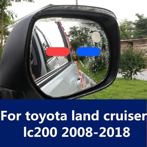 Rearview mirror rain film car mirror waterproof film reflector Exterior car Accessories For toyota land cruiser lc200 2008-2018