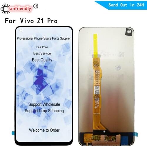 LCD For Vivo Z1pro 1951 PD1911F_EX 1918 Z1 pro LCD Display Touch panel Screen sensor Digitizer module with frame Assembly
