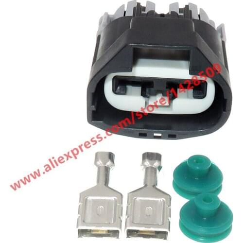 5 Sets 2 Pin Power Steering Pump Plug Electrical Fan Socket For Ford Focus 7283-3214-30