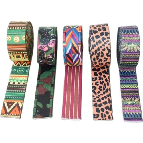 1 Yard Width 20mm Webbing 5 Colors Printed Ribbon Luggage Belt Strap Rope Dog Pet Collar Leash Harnes--- 20HuaZhiDai