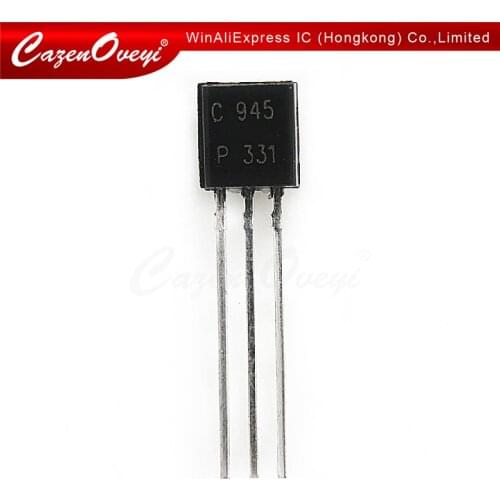 100pcs/lot 2SC945 TO92 C945 TO-92 50V BIPOLAR TRANSISTORS NPN new and original In Stock