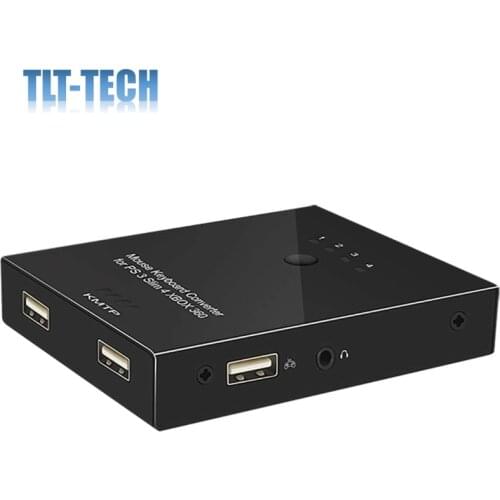 Mouse and Keyboard Converter Adapter for PS4/PS4 PRO/ PS3/PS3 Slim/ XBOXONE/ XBOX 360/ Switch without Delay Plug and Play