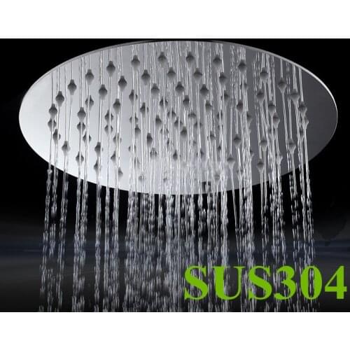 10 inch circular 304 stainless steel ultra-thin showerheads rainfall shower head.Rain shower TH013