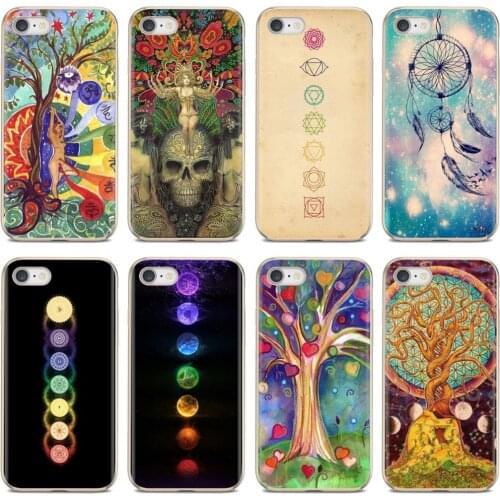 For Samsung Galaxy A10 A30 A40 A50 A60 A70 a12 a31 a41 a51 a71 a20e a21s M30 The mandala chakra Insist yoga Silicone Phone Cover