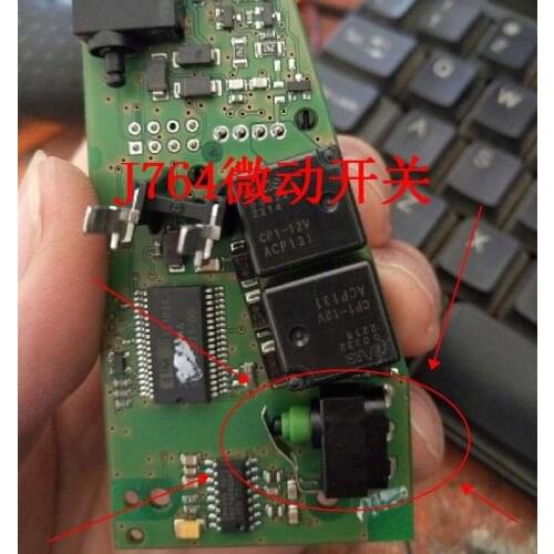 For VW Magotan J764 Direction Lock Switch Micro-motion Car Ignition switch/Button/Light Touch Steering Wheel ACP131 Relay