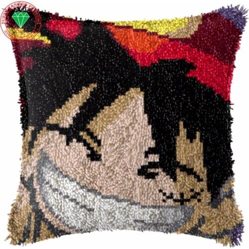 Home Decor Diy Needlework pillowcase embroidery Handmade carpet sets embroidery Latch hook rug kits Threads embroidery Carpets