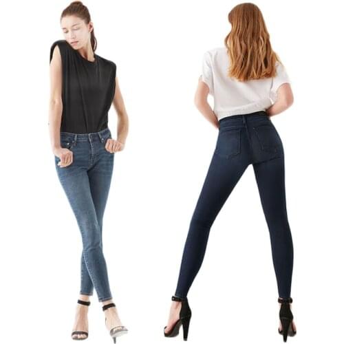 MAVI Tess Jeans, High Waist, Skinny, Short Leg, New Season 2021 Quality Denim Jeans Women Trousers, Casual Femme Jeans