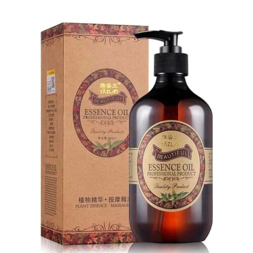 Ginger Heat Massage Essential Oil 500 Ml Whole Body Heat Push To Take Cold Tongluo Scraping Body Oil Promote Metabolism