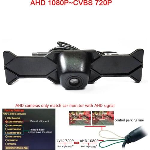 Rear 180deg CCD AHD Front view camera for Toyota Levin 2019 year parking camera night vision waterproo wide viewf