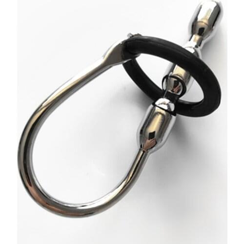 Penis Plug Can Be Fixed Urethral Sound Dilator Prostate Male Masturbation Urethral Catheter Stick Adult Sex Toys for Men Gay