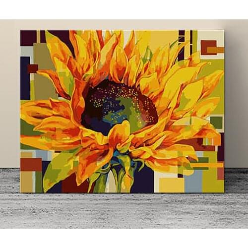 Oil Painting by Numbers Schilderen Op Nummer Home Decor Decorative Frames Acrylic Paints Canvas For Drawing Diy Gift Wall Ar
