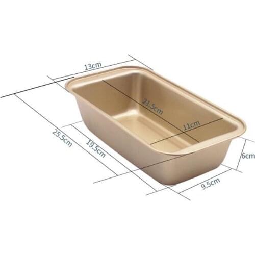 Tin Loaf Pan Cake Bread Tray Baking Oven Cooking Pastry Tool Non stick Mould