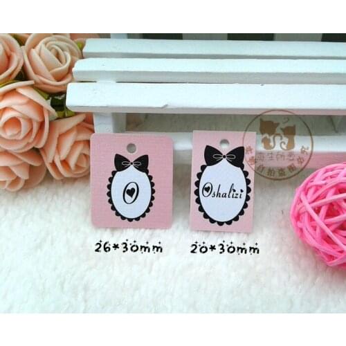 Wholesale 2000pcs Without Print Label Tie String Price Display Tags,Jewelry Display YSSA7