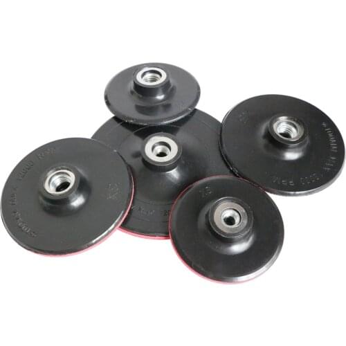 1pc Sanding Disc Backing Pad 3/4 inch 80/100mm Sandpaper Self-adhesive M10 Hook-Loop Backed Plate fit Sander Grinder