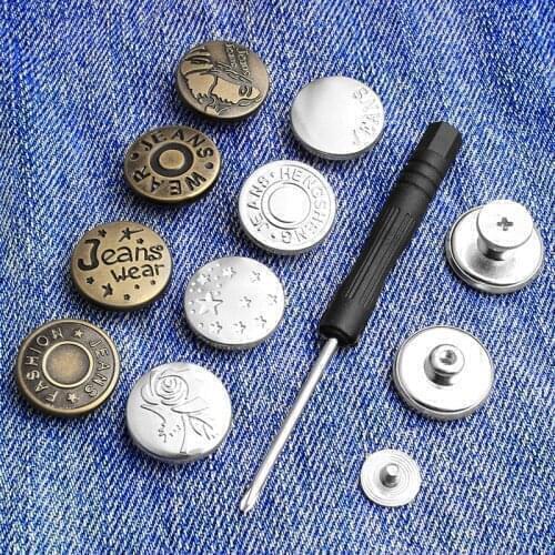 SilkSouth Denim Buttons