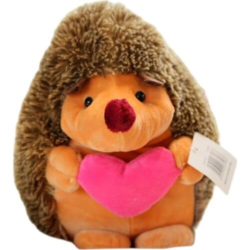 Cute 17cm/25cm Couple Hedgehog Plush Toys Soft Animal Hedgehog Stuffed Toys Gifts