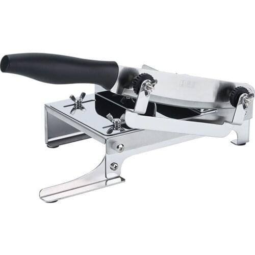 Special Cutter for Donkey-Hide Gelatin Rice Cake,Manual Slicer Nougat,Rice Cake Frozen Meat Slicer Beef Bacon Slicer