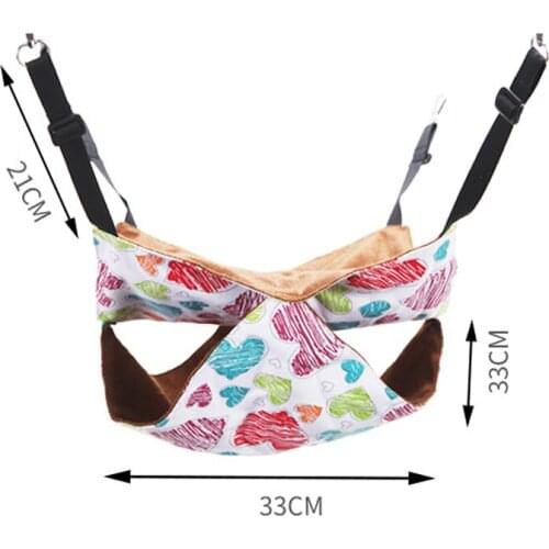 Pet hammock cat sun seat comfortable cat bed hammock removable hanging cat cage