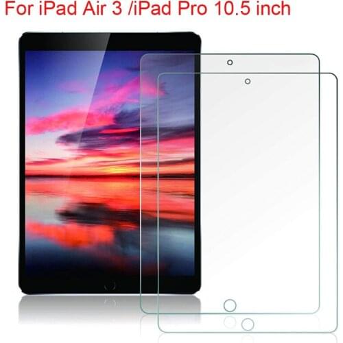 3pcs/Lot Screen Protector Film for iPad Pro 10.5 2017 iPad Air 3 2019 10.5 Inch Tempered Glass 9H Hardness