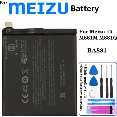 ZQTMAX Meizu 15 Phone Batteries