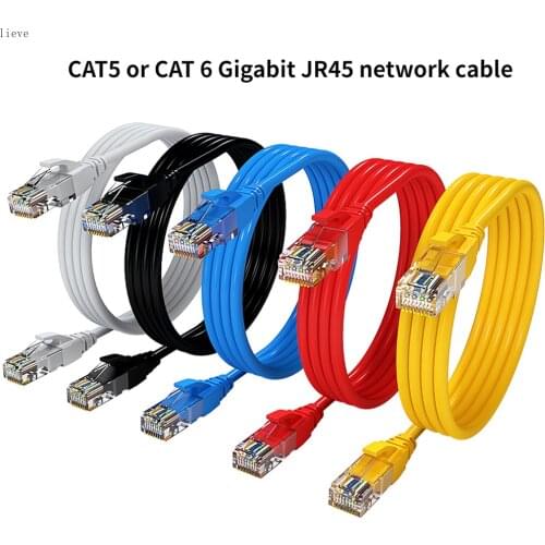 1M 1.5M 2M Ethernet cable high speed Cat6e and Cat5 RJ45 network LAN cable computer router computer cable 10M / 50M /1000M