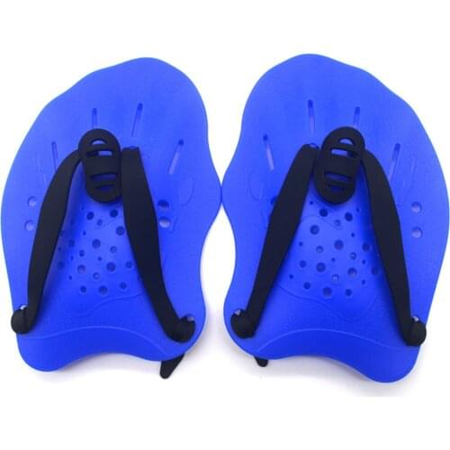 1 Pair Swimming Paddles Training Adjustable Hand Webbed Gloves Padel Fins Flippers for Adult Men Women Kids