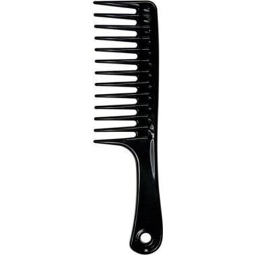 ABS Wide Comb Durable Styling Tool Wide Teeth Fork Comb Hair Brush Pompadour Hairstyle Hair Accessories Gift