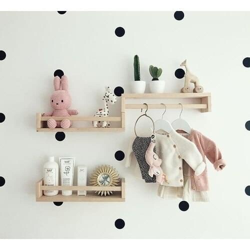 Child Baby Room Wall Rack Wood Bookcase 3 Pcs Rack, Decorative rack, shelf, 2021,baby room, regal, estante,رفوف, полка