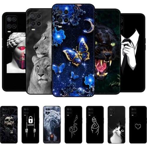 For OPPO A54 Case Phone Back Cover For OPPO A54 5G 4G Case CPH2239 CPH2195 OPPOA54 A 54 Bumper Silicon Soft Funda black tpu case