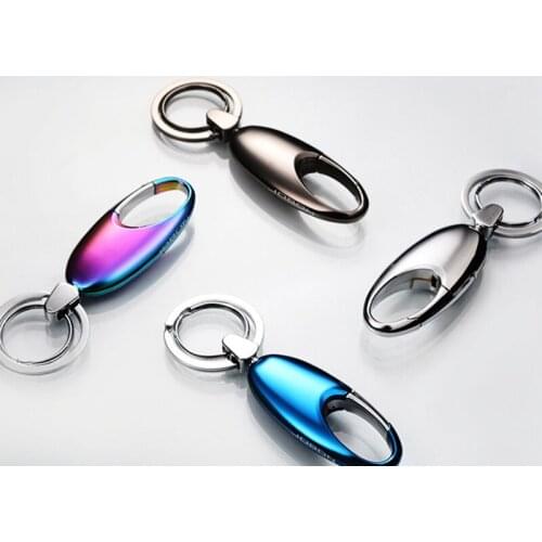 For Opel Astra H Peugeot 206 Subaru Forester Volkswagen Car Key Chain Waist Pendant Key Ring Accessories Auto Styling Key Holder