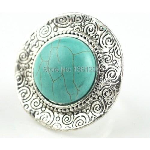 EK85-194------Adjustable Finger Ring Factory Price Vintage Look Tibet Alloy wholesale