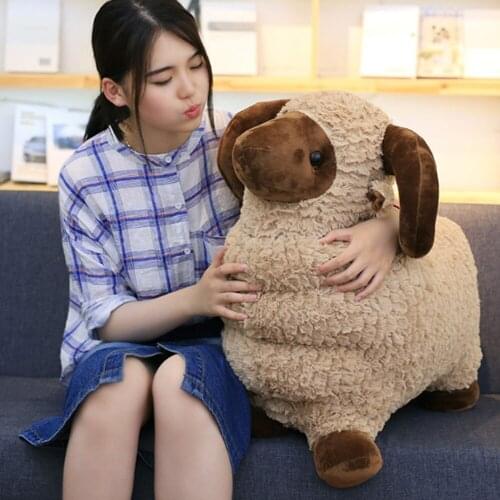 Fancytrader Plush Sheep Toys Big Soft Stuffed Animals Goat Sheep Doll 60cm 24inch