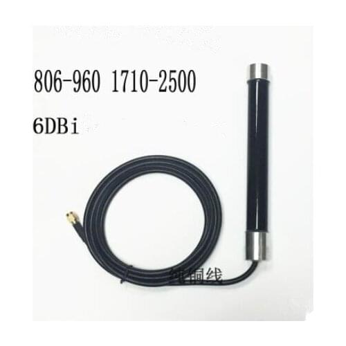 GSM 900M telecom tower omni fiberglass antenna SMA 6dBi 960M base station wireless data transmiting signal antenna