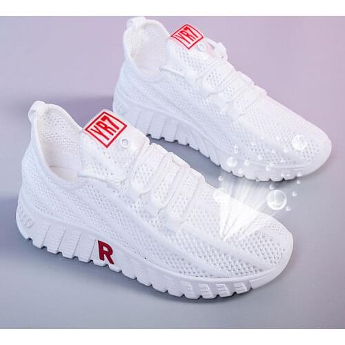 Summer Shoes Tennis Female Shoes Sneakers for Women 2021 Gym Sport Alt Shoes Walking Mesh Lightweight Sports Running Shoes