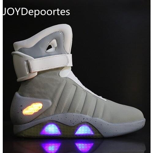 Men Basketball Shoes Unisex Street Basketball Culture Sports Shoes High Quality Sneakers Shoes With Light 2021