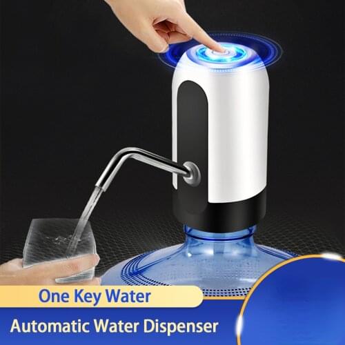Water Bottle Pump USB Charging Automatic Electric Water Dispenser Pump Bottle Water One Click Auto Switch Drinking Dispenser