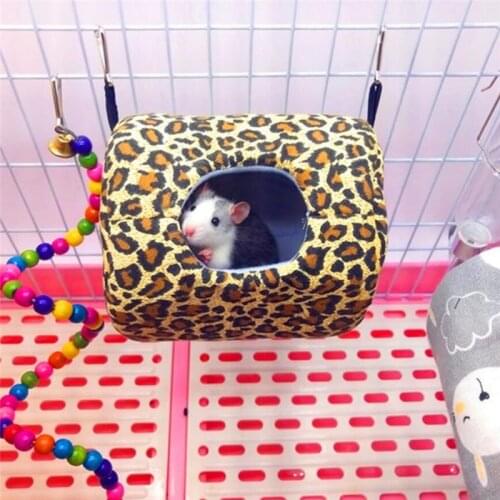 Small Animal Nest Cage Small Pet Canvas Hanging Warm Hammock Hedgehog My Neighbor Totoro Guinea Pig Hammock Product Warm House