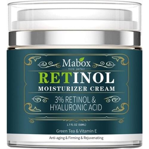50g Retinol Anti Aging Cream For Face With HyaRuronic ACID Moisturizer - Anti Wrinkle Facial Cream Cream For Face Moisturizer
