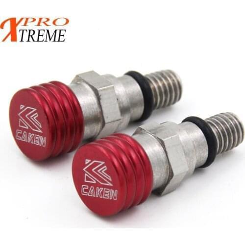 Motorcycle CNC M5 0.8MM Deflation Fork Bleeder Air Valve Screw For HONDA CR125 CR250 CR500 CRF250F CRF250X CRF250R CRF230F