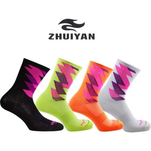 High Quality Professional Brand Sport Socks Protect Feet Breathable Wicking Socks Long Secti Cycling Socks Bicycles Socks sk15