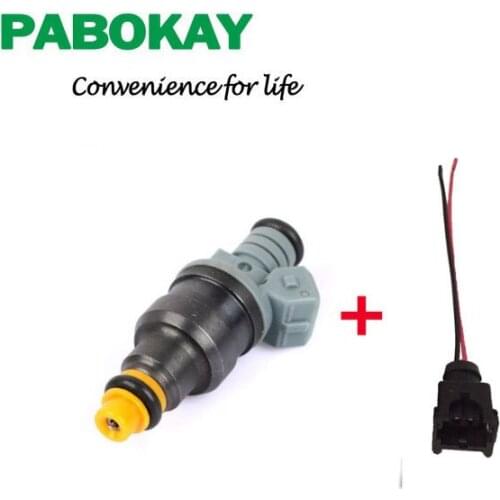 1 piece x High performance 1600cc CNG fuel injector 0280150842 for ford racing car truck with wire plug