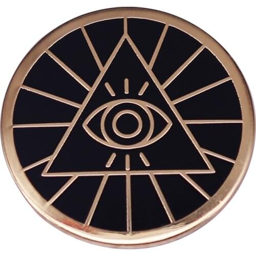 Illuminati All Seeing Eye Brooch Mysterious Power of This Ancient Symbol Power