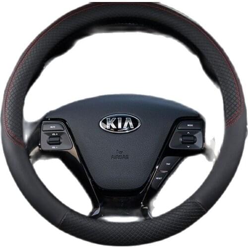 Car Steering Wheel Covers Car seat cover araba aksesuar couvre volant voiture golf 6 accessoires Auto steering wheel protective