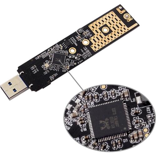 Chenyang M2 SSD Case NVME SSD Enclosure M.2 to USB 3.0 SSD External PCBA Conveter Adapter RTL9210 Chipset