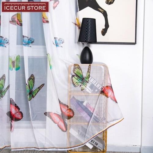ICECUR Tulle On The Windows