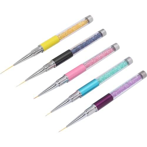 Nail Striping Brushes Nail Art Liner Brushes Manicure Art Point Drill Drawing Painting Brushes Pen Nail Art Painting Brushes