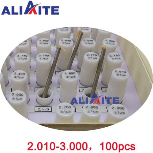 Aliaite pin gauge set 2.010-3.000(step: 0.01,100pcs)