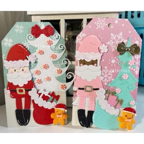 New Cutting Dies For 2021 Christmas Craft Metal Fustelle Metalliche Per Scrapbooking Die Cuts For Paper Crafting